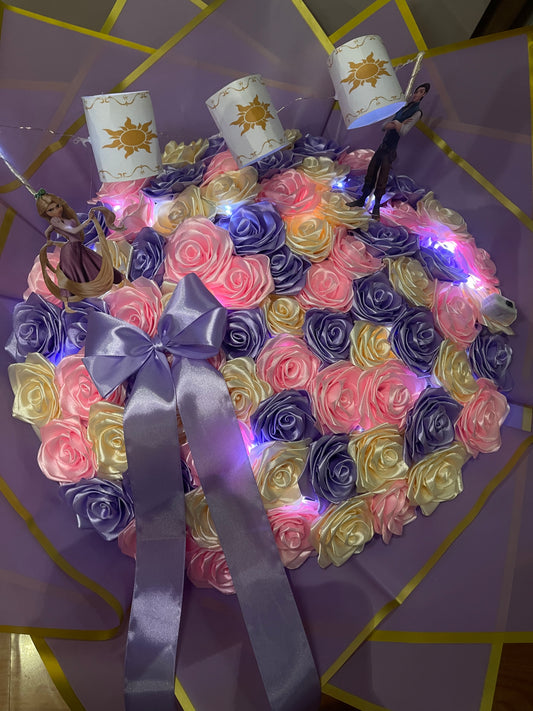 70 Rose Rapunzel Bouquet
